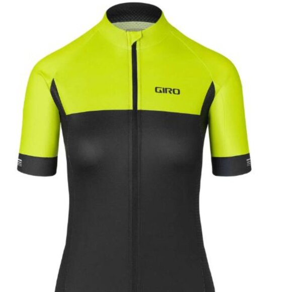 Giro Tops - Giro Women's Chrono Jersey, Black/Yellow Size Small New w/tags Retail $74.95